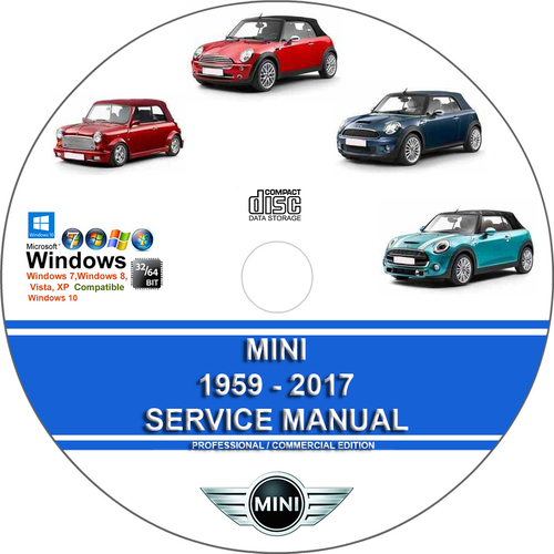 Product picture Mini 1959 - 2017 Service Repair Manual Mini Cooper