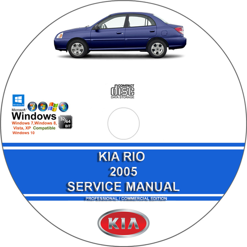 Product picture Kia Rio 2005 Service Repair Manual