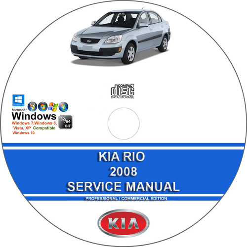 Product picture Kia Rio 2008 Service Repair Manual