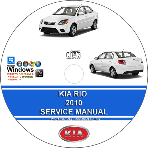 Product picture Kia Rio 2010 Service Repair Manual