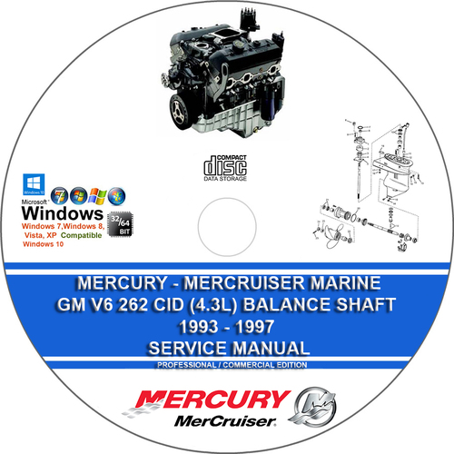 Product picture Mercury Marine 262 CID (4.3L) Balance Shaft 1993 - 1997