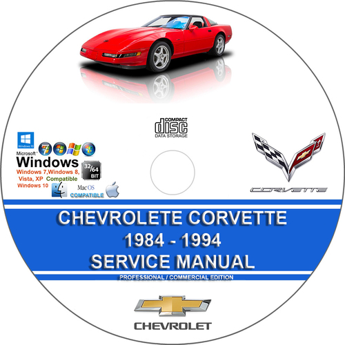 Product picture Chevrolet Corvette 1984 - 1994 Service Repair Manual
